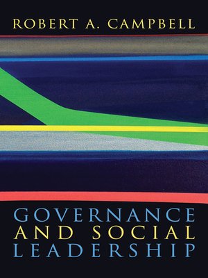 cover image of Governance and Social Leadership